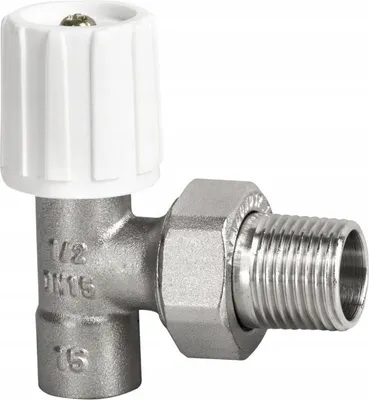 Obrázek produktu pro Radiátorový Ventil 15X1/2 Úhlový Pro Pájení