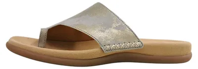 Produktbild von Gabor 83.700 Damen Pantoletten - Zehentrenner Pantolette grau Freizeit