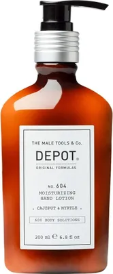Zdjęcie produktu dla Depot, 600 Body Solutions No. 604, Gliceryna, Nawilżający, Dzień, Cajeput & Myrtle, Balsam, Do Rąk, 200 ml