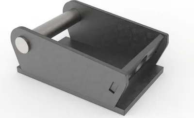 Produktbild von Joma-Tech Adapterrahmen MS01 erhöht - [ mit aufgeschweißter Grundplatte ]