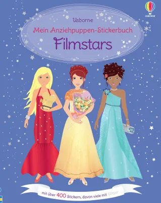 Produktbild von Mein Anziehpuppen-Stickerbuch: Filmstars