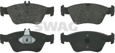 Produktbild von SWAG Bremsbeläge Satz Vorne Bremsklötze passend für MERCEDES-BENZ C-Klasse Limousine (W202) 10 91 6027