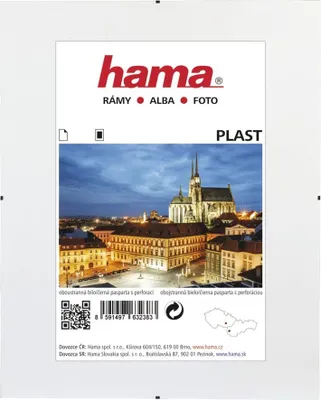 Obrázok produktu pre Hama Clip-Fix, priehľadný plast, 60 x 84 cm