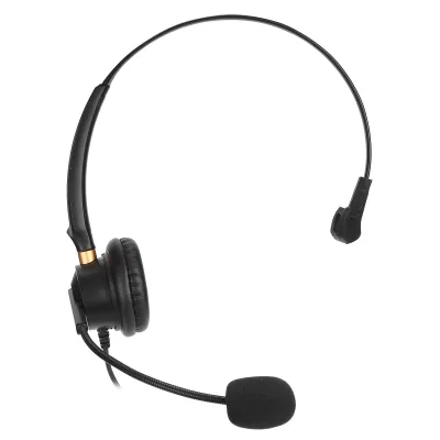 Produktbild von 2.5mm Telefon-Headset, Einohr-Telefon-Headset, Einohr-Kundendienst-Kopfhörer, Kundendienst-Headset, Kundendienst-Kopfhörer, 2,5mm Festnetz-Headset