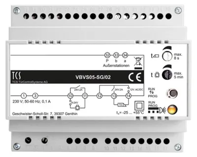 Produktbild von TCS Versorgungs- und Steuergerät VBVS05-SG/02 6TE - Netzteil