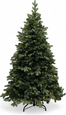 Produktbild von XMS-Trees Künstlicher Weihnachtsbaum Jasper H270 x Ø157 cm - inkl. LED - Natürliches und volles Aussehen - Schwer entflammbar
