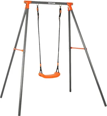 Produktbild von KETTLER Schaukel Single - für 3-8 Jahren, ergonomischer Sitz, Metallrahmen, Hammerschlaglackierung