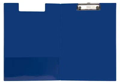 Immagine prodotto di Cartella per appunti Idena rivestita in PVC blu DIN A4