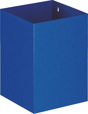 Produktbild von Viereckiger Papierkorb - Blau