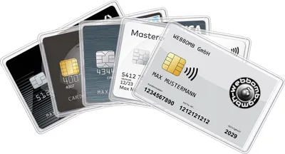 Produktbild von 5x Ausweishülle Kartenhülle Klarsicht Schutzhülle transparent für Ausweise Bankkarten EC-Karten Personalausweis Fahrkarten Führerschein Kreditkarten u.v.m.