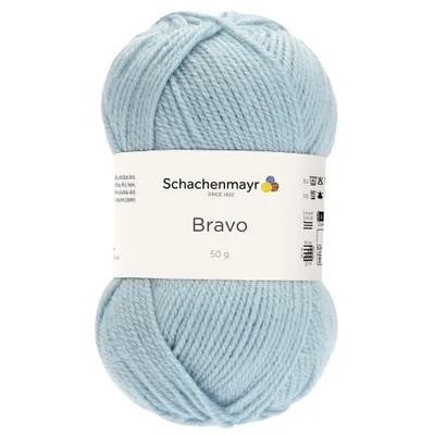 Produktbild von Schachenmayr Bravo, 50g Eisblau Handstrickgarne