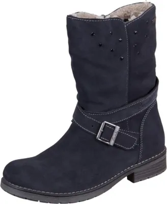 Produktbild von Lurchi Winterstiefeletten LOLLY Kinder Rauleder Grau Größe: 34