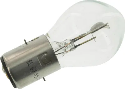Produktbild von MZA Glühlampe Birne GLÜWO Markenlampe Abmessung 35 x 70 6 V 45/40 W BA20D