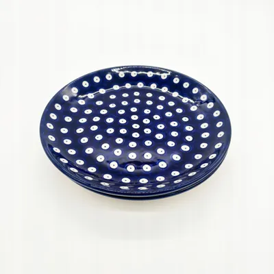 Produktbild von Kuchenteller Handgefertigter Bunzlauer Keramik Teller 20 cm