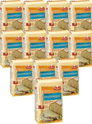 Produktbild von BIELMEIER 12 KG KÜCHENMEISTER Brotbackmischung Bauernbrot a 1 KG Frießinger Mühle