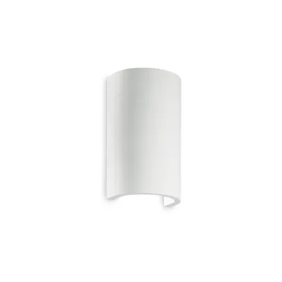 Image de Ideal Lux Applique Flash Gesso Ronde Blanc 214696