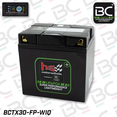 Obrázek produktu pro Baterie BC BCTX30-FP-WIQ, LifePO4 540CCA