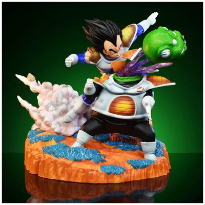 Produktbild von 21cm Dragon Ball Z Vegeta vs Guldo Action Figur Statue Sammlerfigur Anime Spielzeug Geschenk