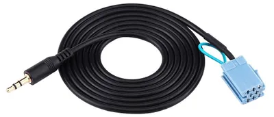 AUX-Kabel 3,5 mm Klinke, schwarz, 150 cm, für Smart 450