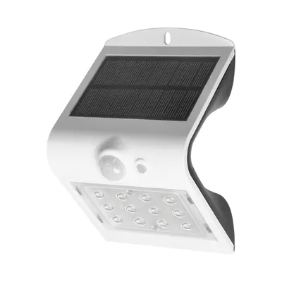 Imagen del producto de SILOE, aplique de pared LED de 1,5W, 4000K, con sensor de movimiento, modelo OR-SL-6083WLR4, color blanco