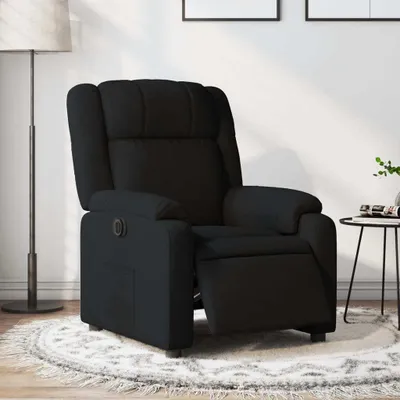 Produktbild von Relaxsessel Einzelsofa Elektrisch Schwarz Stoff 3205180