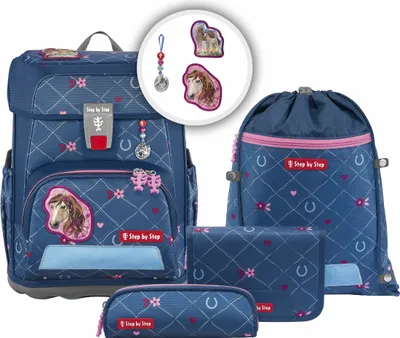 Produktbild von Step by Step CLOUD Schulranzen-Set "Horse Lima", 5-teilig