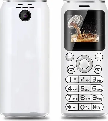 Produktbild von Mini Handy Satrend K8/x8 1.0 Cola Form Telefon Bluetooth Dialer Call Recorder Handys Weiß