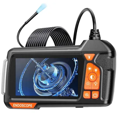 Obrázek produktu pro Verk 04149 Endoskopická inspekční kamera s LCD displejem, 10 m kabel, IP67, 6 LED