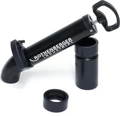 Productafbeelding van RoPump Power zuig - En drukontstopper incl. 2 adapters - Voor sifons en afvoeren in keuken - Badkamer - Toilet