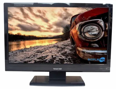 Zdjęcie produktu dla Monitor Packard Bell 190wbm, 19 cali, standard VESA, obudowa, złącze VGA, komputer, głośniki, wyświetlacz LCD
