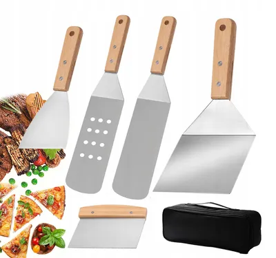 Produktbild von 5-teiliges Grillbesteck-Set für Picknick und Outdoor