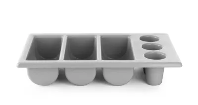 Produktbild von HENDI Besteckbehälter GN 1/1 schwarz 530x325x105 mm