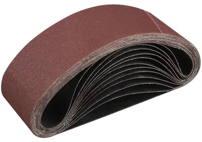 Produktbild von Schleifbänder 75x533 mm Körnung 120 12 Stück für Bandschleifer