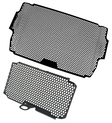 Productafbeelding van Aluminium Koelerafdekking voor Motorfiets met Olie Kit Bescherming
