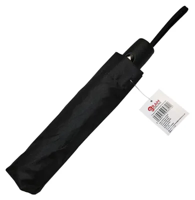 Imagen del producto de Paraguas plegable para viajes, con apertura y cierre automáticos, mango ergonómico, ligero y resistente