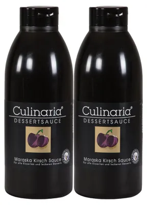 Immagine prodotto di Culinaria Maraska salsa di ciliegie per gelati e dessert 720ml confezione da 2