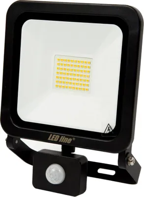 Image de 50W LED PHOTON IP65 Projecteur Projecteur 6000K blanc froid 6000lm IP65 étanche Projecteur extérieur Éclairage extérieur avec détecteur de mouvement