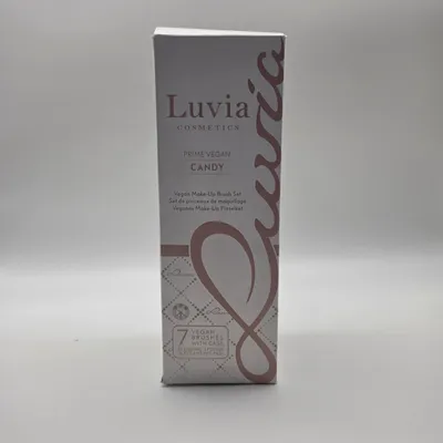 Zdjęcie produktu dla Zestaw pędzli do makijażu Luvia Pro Candy 7 pędzli do makijażu z samouczkiem makijażu