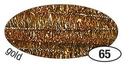 Zdjęcie produktu dla Folia 77865 Drut szenilowy - 8 mm, 10 sztuk, złoty