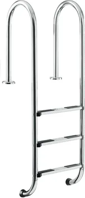 Obrázek produktu pro Bazénové schůdky CF nerezové úzké pro zapuštěné bazény s hloubkou 100-120 cm