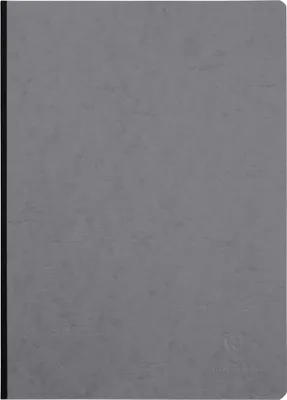 Produktbild von Clairefontaine 5x Notizbuch A4 kariert 96 Blatt, AgeBag - Grau 791425C