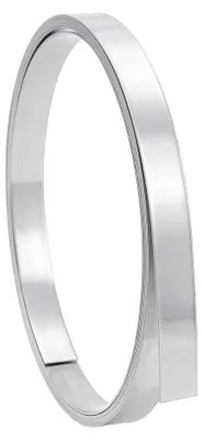 Productafbeelding van Aluminium Strip 2,5 m - Aluminium Knipperstrip - Afdekstrip - Platte Draad - Dakbedekking - 2 cm Breed
