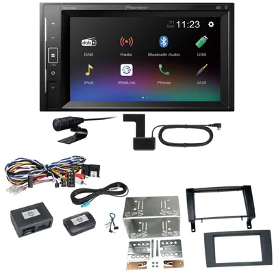 Produktbild von Pioneer DMH-A240DAB Digitalradio Bluetooth Einbauset für Mercedes SLK R171