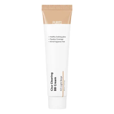 Obrázok produktu pre Purito Regenerujący krem BB z wąkrotą azjatycką #21 Light Beige, 30ml