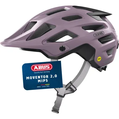 Produktbild von ABUS MTB-Helm Moventor 2.0 - komfortabler Fahrradhelm fürs Gelände - All-Mountain-Helm - für Damen und Herren - Lila, M