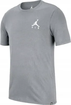 Produktbild von Nike Jumpman Air T-Shirt Men's CARBON HEATHER/WHITE M