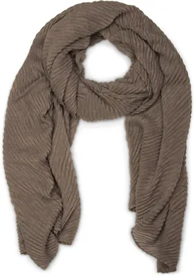 Produktbild von styleBREAKER Damen Schal fein gekreppt | Leichter Plissee-Schal für stilvolle Looks | Elegantes Halstuch mit fließenden Falten | Modisch Vielseitig & Angenehm weich | 96 x 192 cm