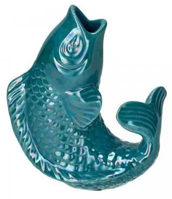 Produktbild von Gift Company Vase Fisch Mamsell Koi Rainbow Ocean (15,5cm)