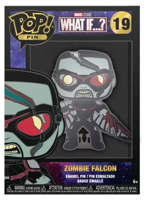 Produktbild von What IF…? - Zombie Falcon 19  Glows - Funko Pop! Pin