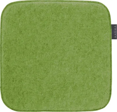 Zdjęcie produktu dla Poduszka do siedzenia Magma Avaro filcowa kwadratowa zielona 35x35 cm